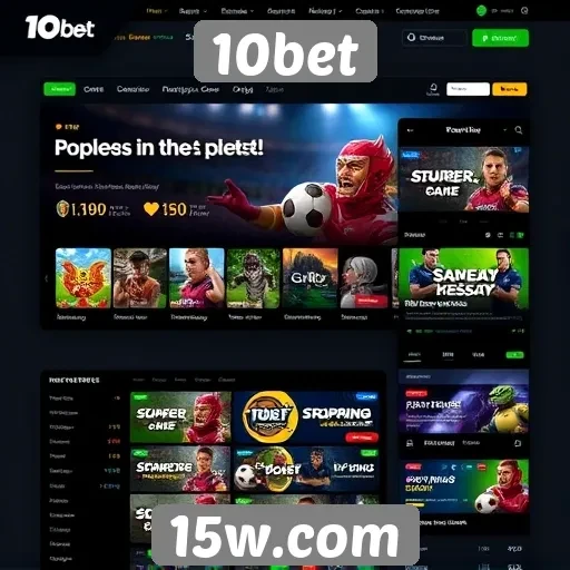 A evolução do design do site 10bet